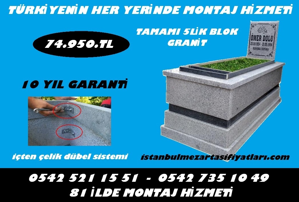 G4 Beta Granit Mezar Modeli - İstanbul Mezar Fiyatları - Görsel 6