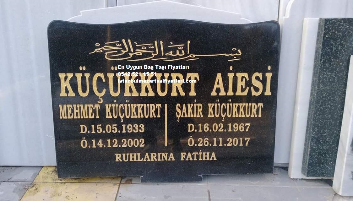 60x80 Boyutlarında Granit Baş Taşı - Mezar Taşı Yapımı - Görsel 6