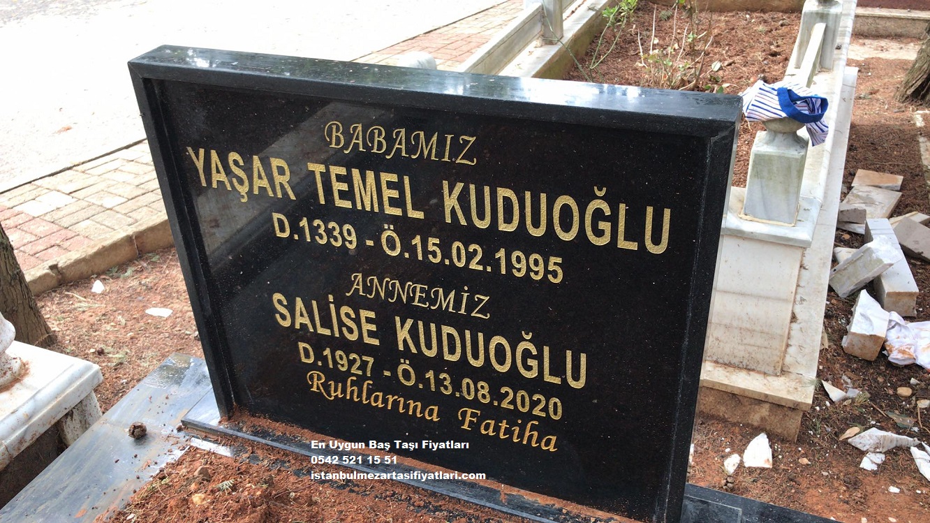 60x80 Boyutlarında Granit Baş Taşı - Mezar Taşı Yapımı - Görsel 7