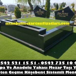 Çift Kişilik Granit Tasarım Mezar