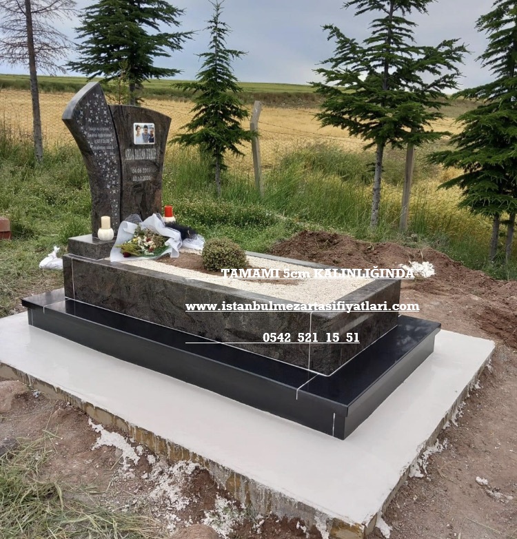 A-12 Paradiso ve Absolute Black Granit Mezar - Anadolu Kavağı Mezar Taşı Fiyatı - Görsel 2