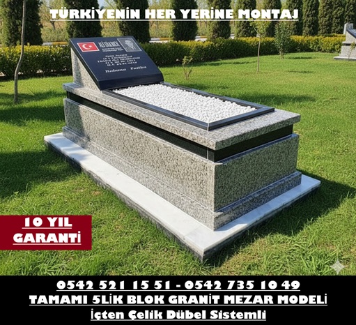 G79 Granit Mezar Modeli – İstanbul Granit Kuşaklı Mezar Modeli