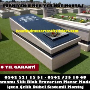 L12 Traverten Mezar – Başakşehir Mezar Taşı Fiyatları