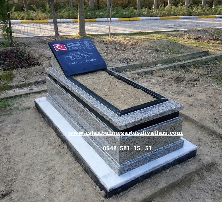 G79 Granit Mezar Modeli – İstanbul Granit Kuşaklı Mezar Modeli - Görsel 2