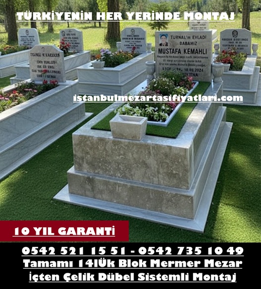 Y37 Tek Kişilik 13lik Eflani Yeşil Mermer – İstanbul Blok Mezar Yapımı
