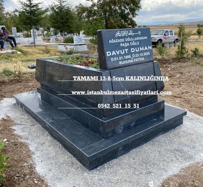 G44 Granit Konik Blok Mezar Modeli – Esenler Mezar Yapımı Fiyatı - Görsel 4