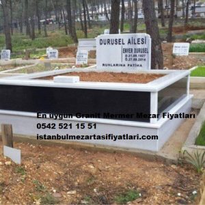 Çift Kişilik Gövde Granit Mezar - Topkapı Mezar Yapımı Fiyatları