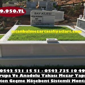 İki Kişilik Mermer Mezar Modelleri