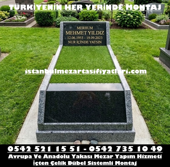 A-13 Nero Gaska Beta Granit Mezar – Bahçeköy Mezar Taşı Fiyatları - Görsel 3