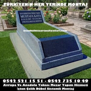 A-13 Nero Gaska Beta Granit Mezar – Bahçeköy Mezar Taşı Fiyatları