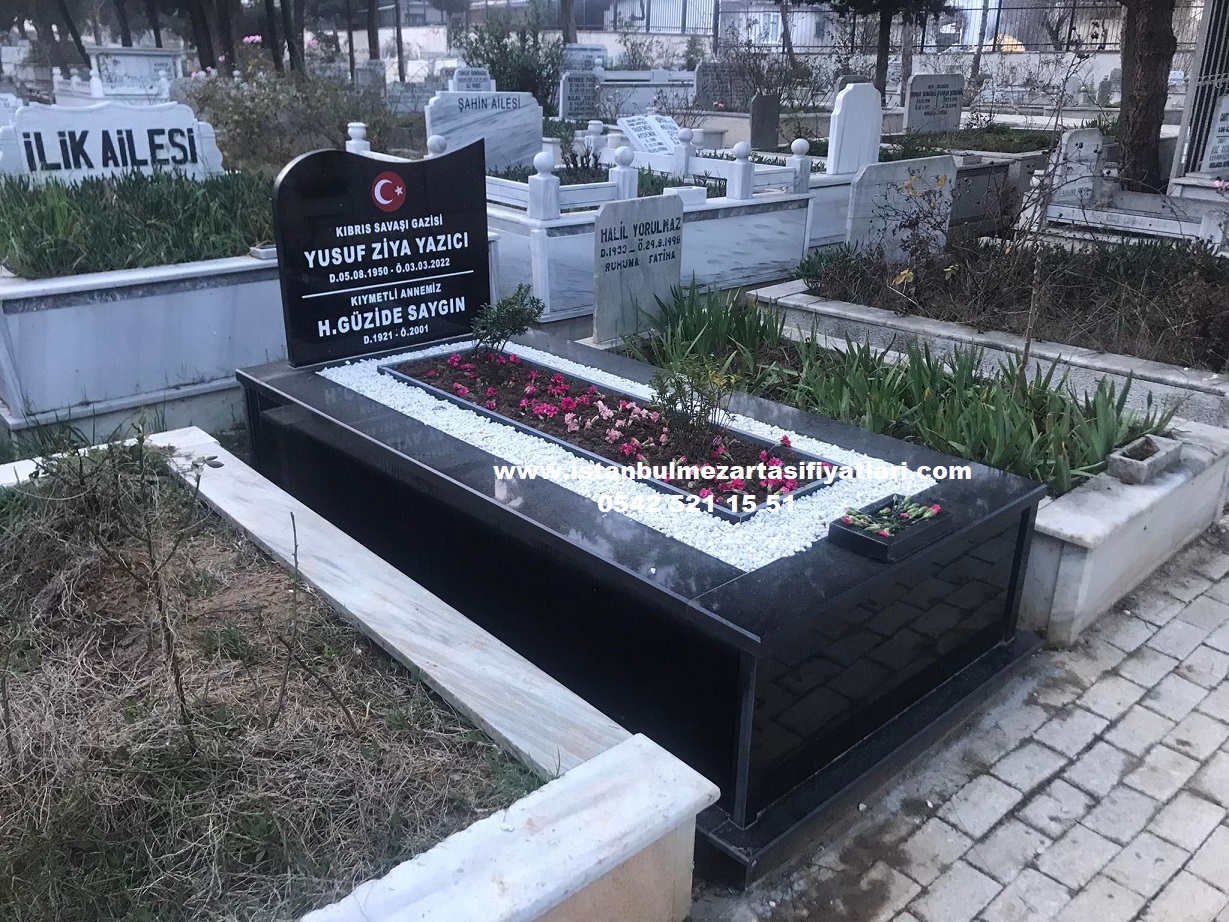 Tek Kişilik Star Galaxy Granit Mezar - Granit Mezar Yapımı Fiyatları - Görsel 5