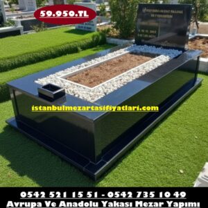 Tek Kişilik Star Galaxy Granit Mezar - Granit Mezar Yapımı Fiyatları