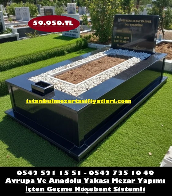 Tek Kişilik Star Galaxy Granit Mezar - Granit Mezar Yapımı Fiyatları