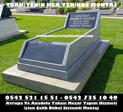 A-13 Nero Gaska Beta Granit Mezar – Bahçeköy Mezar Taşı Fiyatları - Görsel 2