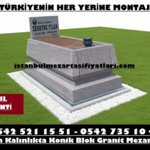 G46 Konik Granit Mezar Modeli – Zeytinburnu Mezar Yapımı Fiyatları