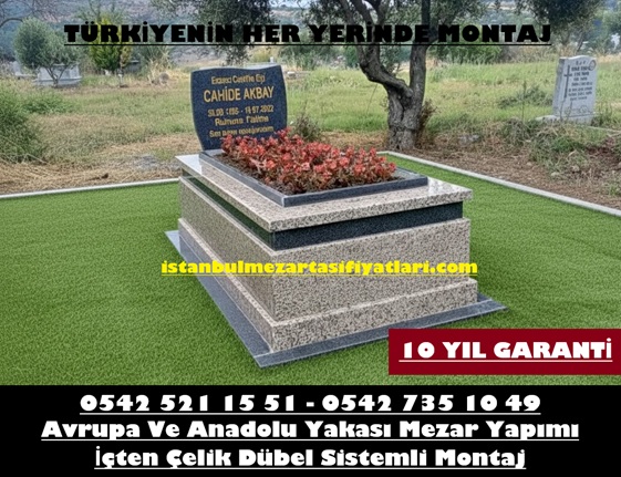 G81 Granit Mezar Modeli Fiyatı - İstanbul Mezar Yapımı