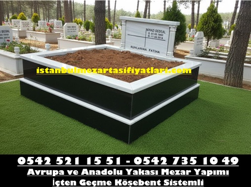 Çift Kisilik Temel Gövde Granit Mezar
