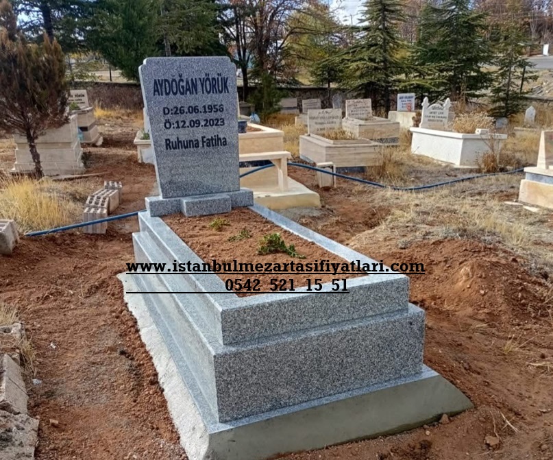 G39 Beta Blok Granit Mezar Modeli - İstanbul Mezar Taşı Fiyatı - Görsel 2
