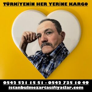 Kalp Porselen Fotoğraf Baskı