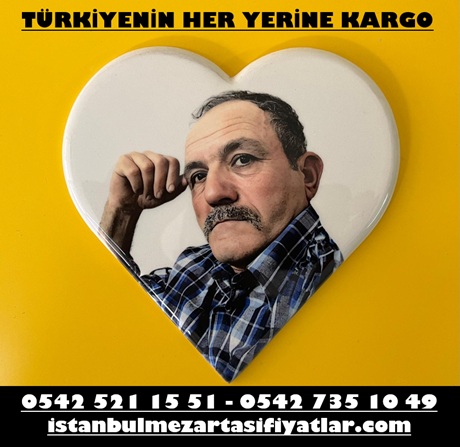 Kalp Porselen Fotoğraf Baskı