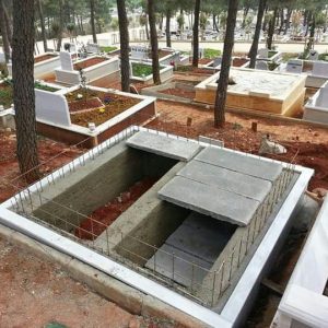 Tek Kişilik Mezar İçi Lahit Mezar - İstanbul Katlı Mezar Fiyatları