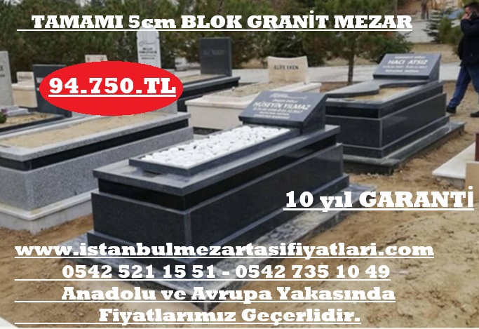 G-19 Nero Gaska Granit Mezar - Granit Mezar Fiyatları İstanbul - Görsel 3