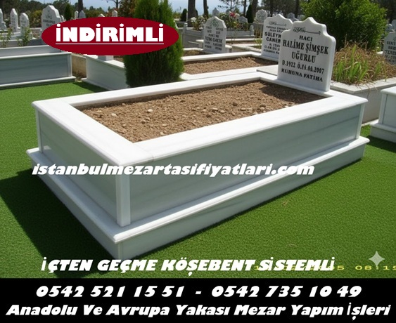 Tek Kişilik Mermer Mezar - İstanbul Mezar Yapım İşleri - Görsel 2
