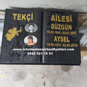 Granit Kitabe Baş Taşı Modeli - Mezar Baş Taşı Ücretleri