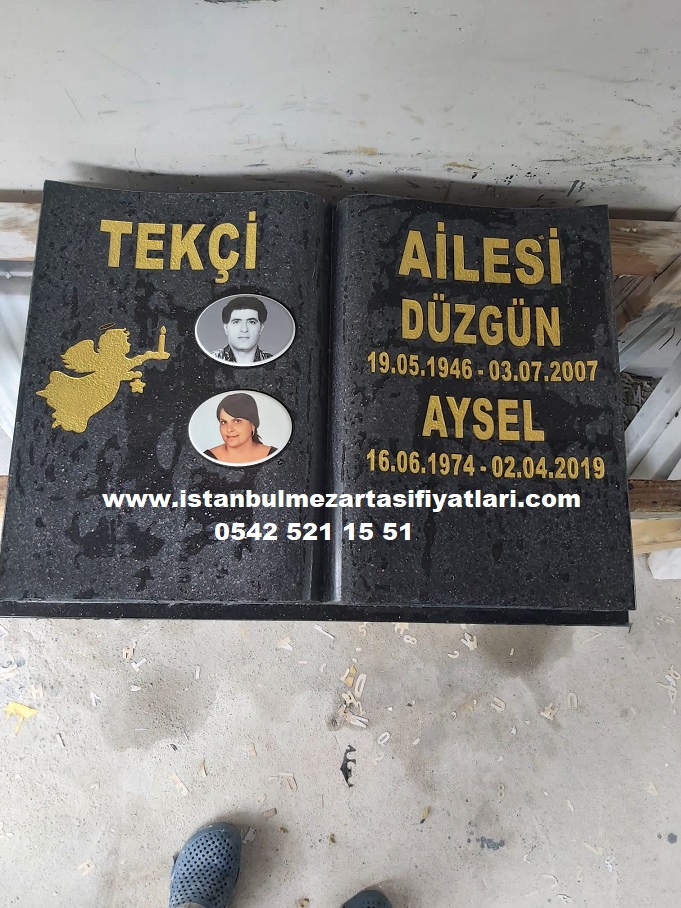 Granit Kitabe Baş Taşı Modeli - Mezar Baş Taşı Ücretleri