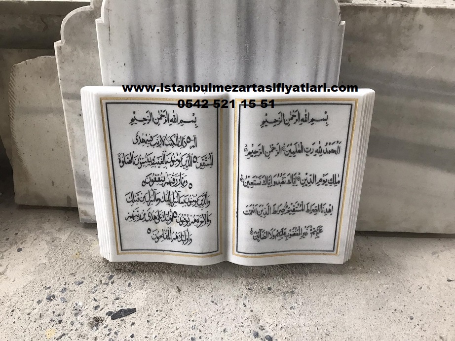 Arapça Yazılı Kitabe Mezar Taşı - İstanbul Mermer Baş Taşı Fiyatları - Görsel 7