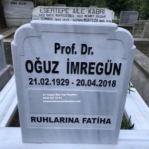 4cm lik 50x60 Kabartma Yazı Baş Taşı - Mezar Baş Taşı Ücretleri