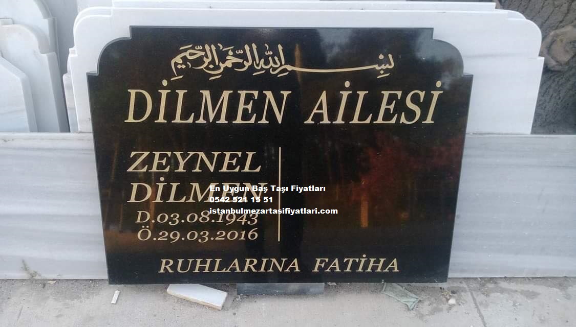 60x80 Boyutlarında Granit Baş Taşı - Mezar Taşı Yapımı - Görsel 4
