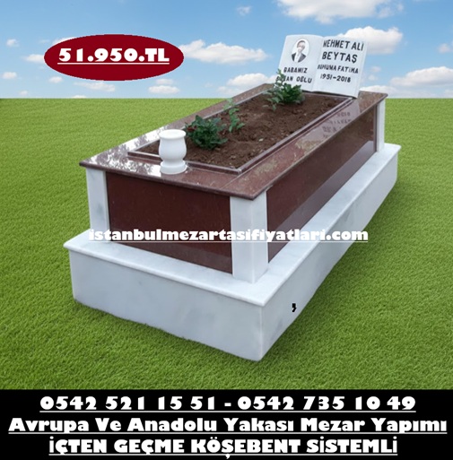Temel Mermer Gövde Küpeşte Granit Kitabe Mezar - Tek Kişilik Mezar Fiyatları
