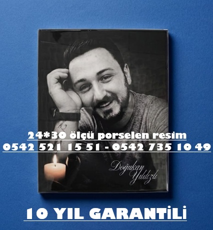 24x30 Dikdörtgen Porselen Resim