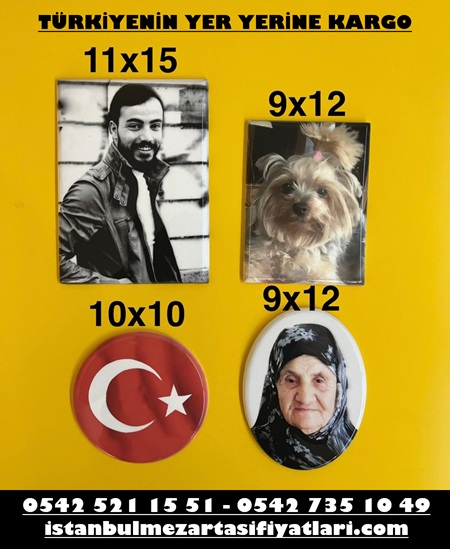 11x15 Dikdörgen, Oval Porselen Resim - Resimli Mezar Taşı Modelleri - Görsel 4