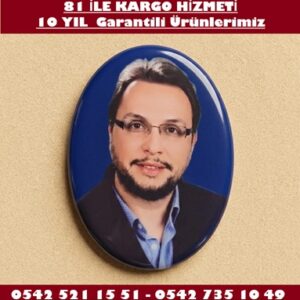 8x10 Ölçülerinde Porselen Üzerine Logo (Solmaz)