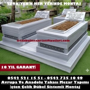 BK10 Baştaşı Cnc İşleme Mermer Mezar – Kemerburgaz Mermer Mezar İşleri