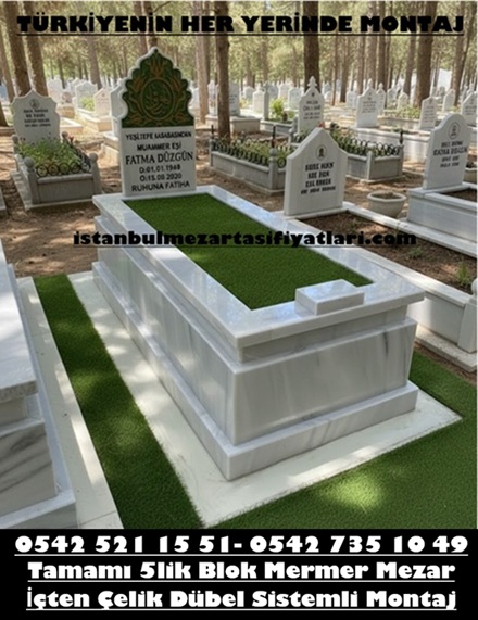 Y21 Özel Tasarım Baştaşı Mezar – İstanbul Mermer Mezar Fiyatları - Görsel 7