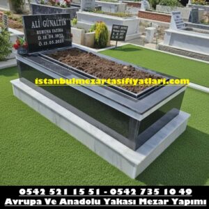 Tek Kişilik Mermer Granit Mezar Modeli - Mermer Granit Mezar Yapımı