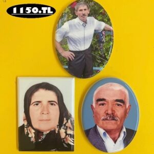 11x15 Dikdörgen, Oval Porselen Resim - Resimli Mezar Taşı Modelleri