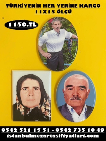 11x15 Dikdörgen, Oval Porselen Resim - Resimli Mezar Taşı Modelleri