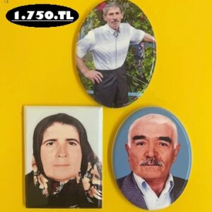 11x15 Dikdörgen, Oval Porselen Resim - Resimli Mezar Taşı Modelleri