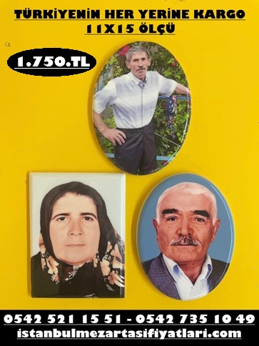 11x15 Dikdörgen, Oval Porselen Resim - Resimli Mezar Taşı Modelleri