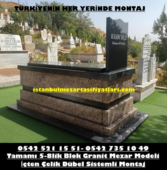 B6 Nero Gaska Rosa Porino Kapaklı Mezar – Sarıyer Mezar Taşı Fiyatları - Görsel 4