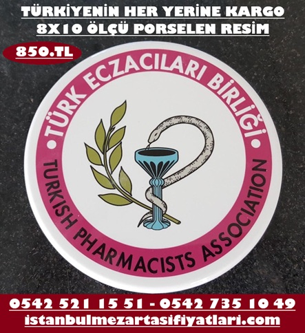 8x10 Ölçülerinde Porselen Üzerine Logo (Solmaz)