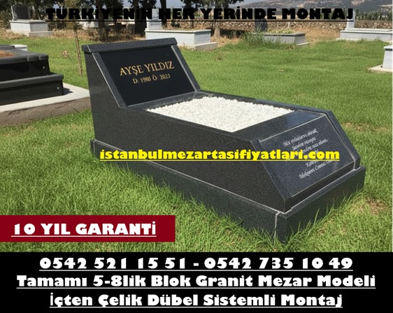 A-3 Nero Gaska Granit Mezar – Beykoz Mezar Taşı Fiyatları