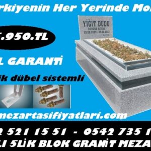 G-1 Granit Mezar Modeli - İstanbul Granit Mezar Fiyatları
