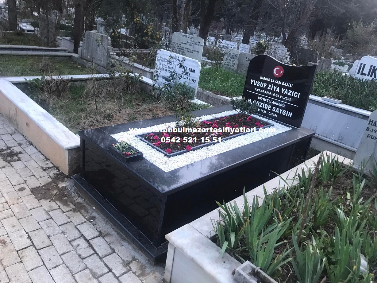 Tek Kişilik Star Galaxy Granit Mezar - Granit Mezar Yapımı Fiyatları - Görsel 6