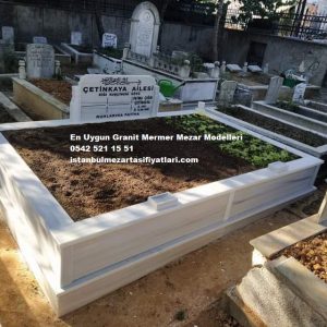Üç Kişilik Baş Taşı Koltuk Destekli Mezar