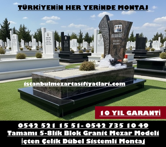 A-12 Paradiso ve Absolute Black Granit Mezar - Anadolu Kavağı Mezar Taşı Fiyatı - Görsel 4